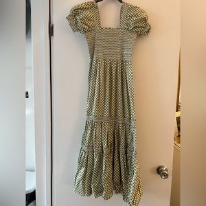 Gingham Few Moda midi dress
